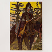 "The Black Knight" van Ivan Bilibin Legpuzzel (Verticaal)