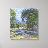 The Black Lutschina (door Ferdinand Hodler) Canvas Afdruk (Voorkant)