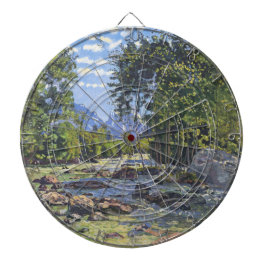 The Black Lutschina (door Ferdinand Hodler) Dartbord