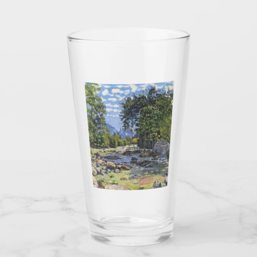 The Black Lutschina (door Ferdinand Hodler) Glas (Voorkant)