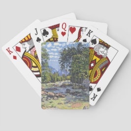 The Black Lutschina (door Ferdinand Hodler) Pokerkaarten