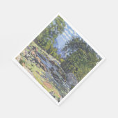 The Black Lutschina (door Ferdinand Hodler) Servet (Hoek)