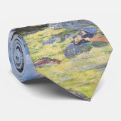 The Black Lutschina (door Ferdinand Hodler) Stropdas (Opgerold)