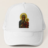 The Black Madonna of Czestochowa Trucker Pet (Voorkant)