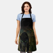 The Black Puma and the Green Macaw Schort (Gedragen)