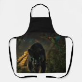 The Black Puma and the Green Macaw Schort (Voorkant)