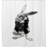 The Black Rabbit Watch Douchegordijn (Voorkant)