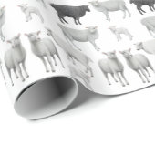 The Black Sheep Durf anders te zijn Cadeaupapier (Rol Hoek)