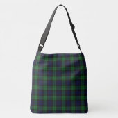 The Black Watch Tartan Crossbody Tas (Achterkant)