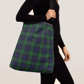 The Black Watch Tartan Crossbody Tas (Dichtbij)