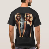 The Black Widow’s Lie – Southern Psychos Thriller T-shirt (Achterkant)