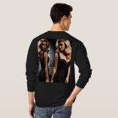 The Black Widow’s Lie – Southern Psychos Thriller  T-shirt (Achterkant volledig)