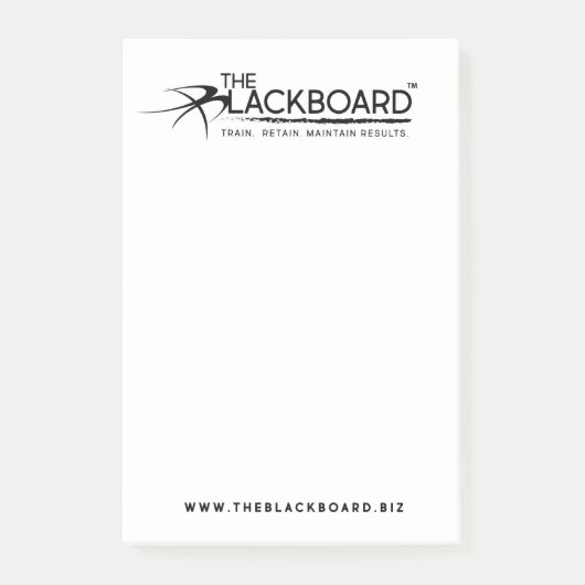 The Blackboard Post - it Note (Voorkant)