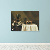 The Blackcurrant Tart, 1635 Canvas Afdruk (Insitu (Houten vloer))