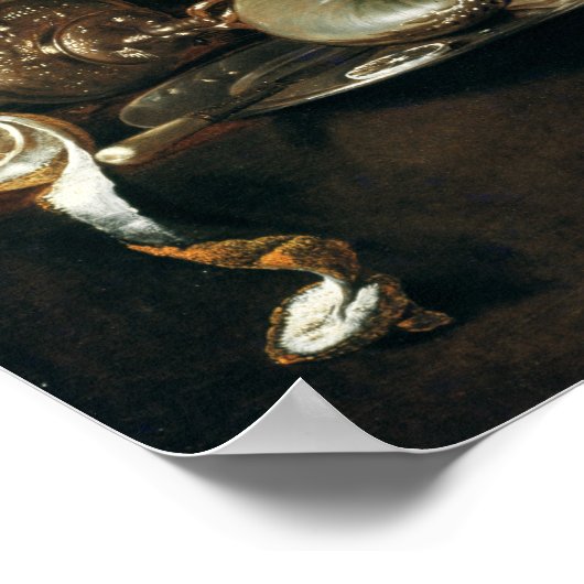 The Blackcurrant Tart, 1635 Poster (Hoek)