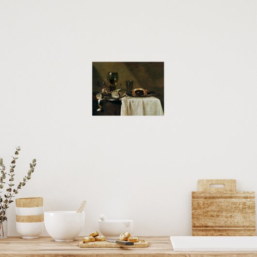 The Blackcurrant Tart, 1635 Poster (Keuken)