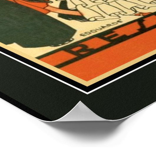 The Blackhawk Restaurant Art Deco Poster (Hoek)