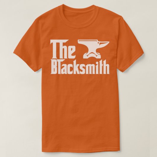 The blacksmith job gifts for father T T-shirt (Design voorkant)