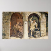 The Blacksmith of Ruhla, c.1854 Poster (Voorkant)