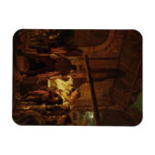 The Blacksmith's Shop (olie op doek) Magneet (Horizontaal)