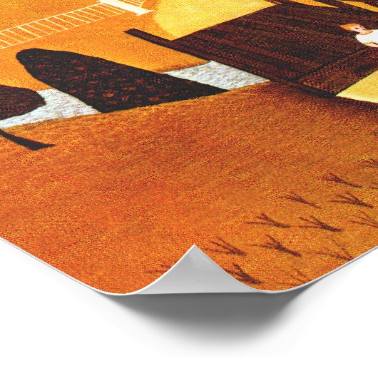 The Blacksmith's Shop Poster (Hoek)