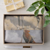 The Blanket Signal by Frederic Remington Tissuepapier (Geschenk)