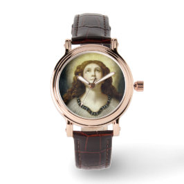 The Blessed Soul (Angelic Young Religious Woman) Horloge