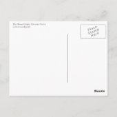 The Blessed Virgin - Advocata Nostra Icon Briefkaart (Achterkant)