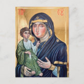 The Blessed Virgin - Advocata Nostra Icon Briefkaart (Voorkant)
