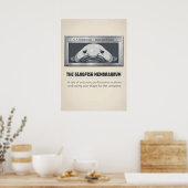The Blobfish Memorandum Office Satire Poster (Keuken)