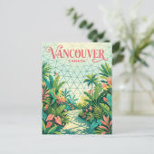 The Bloedel Conservatory Canada wordt vertaald als Briefkaart (Staand voorkant)