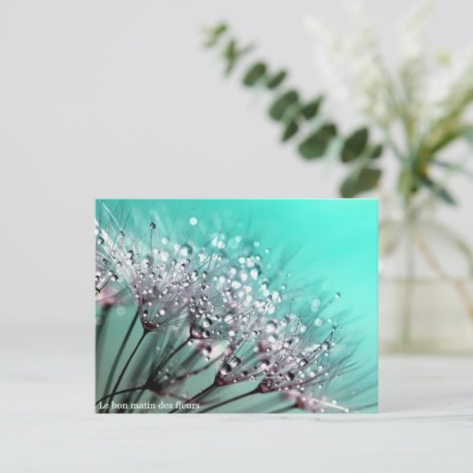 The Bloemenstilstand Aankondigingskaart (Staand voorkant)