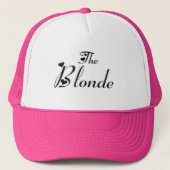 The blonde cap trucker pet (Voorkant)