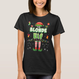 The Blonde Elf Matching Family Merry KerstSan T-shirt