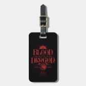 The Blood of the Dragon Runs Thick Bagagelabel (Voorkant verticaal)