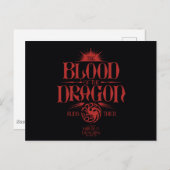 The Blood of the Dragon Runs Thick Briefkaart (Voorkant / Achterkant)