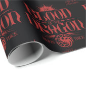 The Blood of the Dragon Runs Thick Cadeaupapier (Rol Hoek)