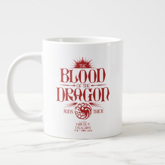 The Blood of the Dragon Runs Thick Grote Koffiekop (Links)