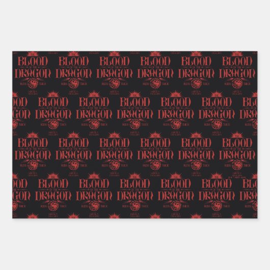 The Blood of the Dragon Runs Thick Inpakpapier Vel (Voorkant)