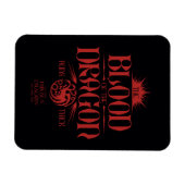 The Blood of the Dragon Runs Thick Magneet (Horizontaal)