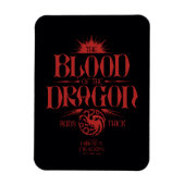 The Blood of the Dragon Runs Thick Magneet (Verticaal)