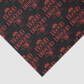 The Blood of the Dragon Runs Thick Tissuepapier (Detail)