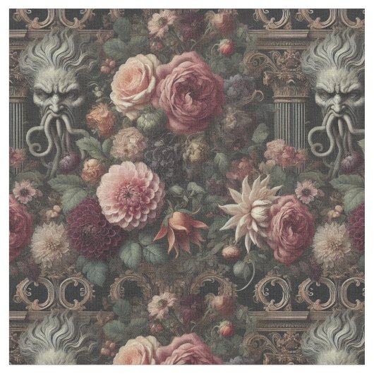 The Bloomeater's Sermon - Gothic Classic Tegel Stof (Close Up)