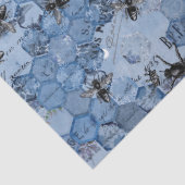 The Blue Bee Series Design 2 Tissuepapier (Detail)