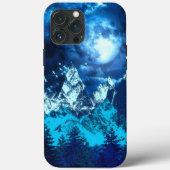 The Blue Cold Night Case-Mate iPhone Case (Achterkant)