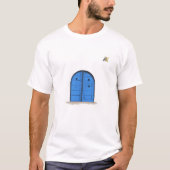 The Blue Door – Moroccan Soul in Every Detail T-shirt (Voorkant)