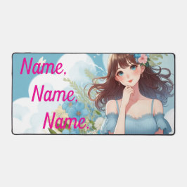 The Blue-Eyed Beauty's Gaze Bureaumat