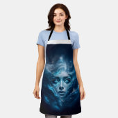 The Blue Ice Queen Schort (Gedragen)