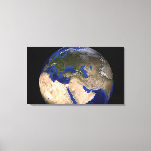 The Blue Marble Next Generation Earth 2 Canvas Afdruk