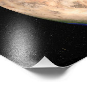 The Blue Marble Next Generation Earth 2 Foto Afdruk (Hoek)